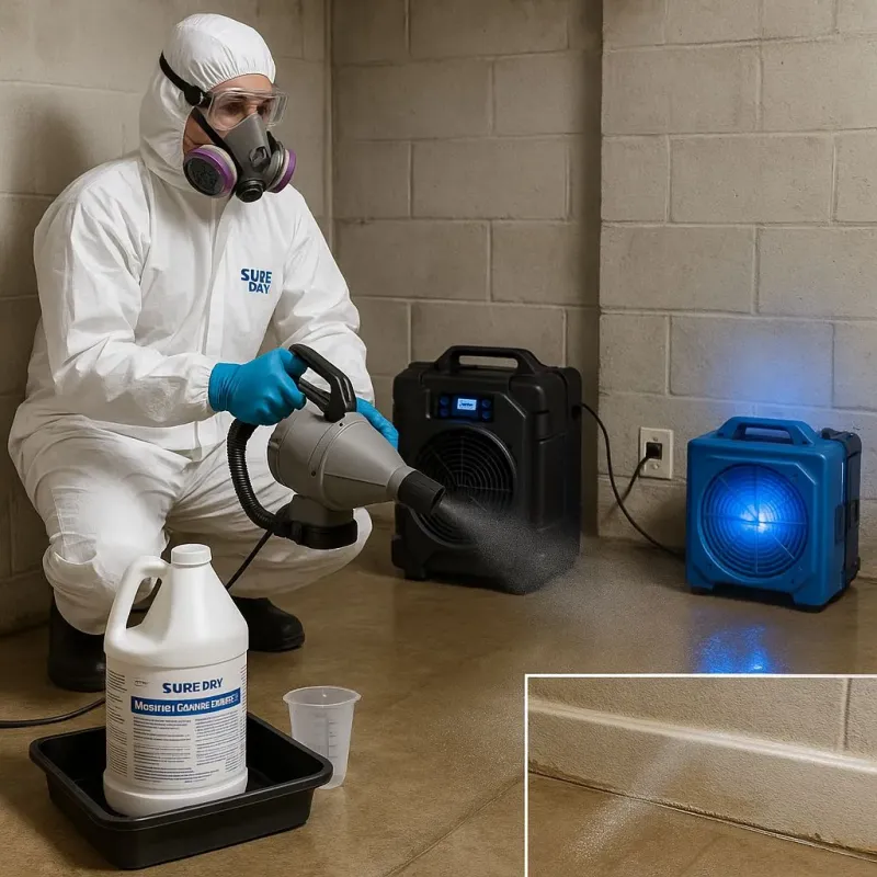 Sanitization and Odor Removal process in East Alton, IL