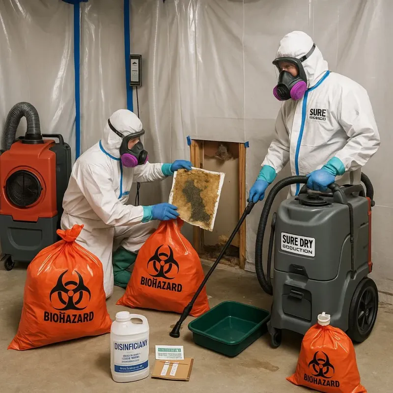 Contaminated Water Handling Protocols process in East Alton, IL