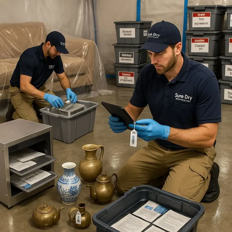 Content Protection and Restoration process in East Alton, IL
