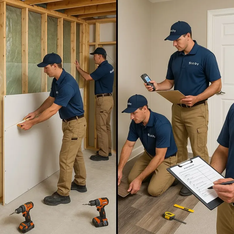 Repairs and Reconstruction process in East Alton, IL